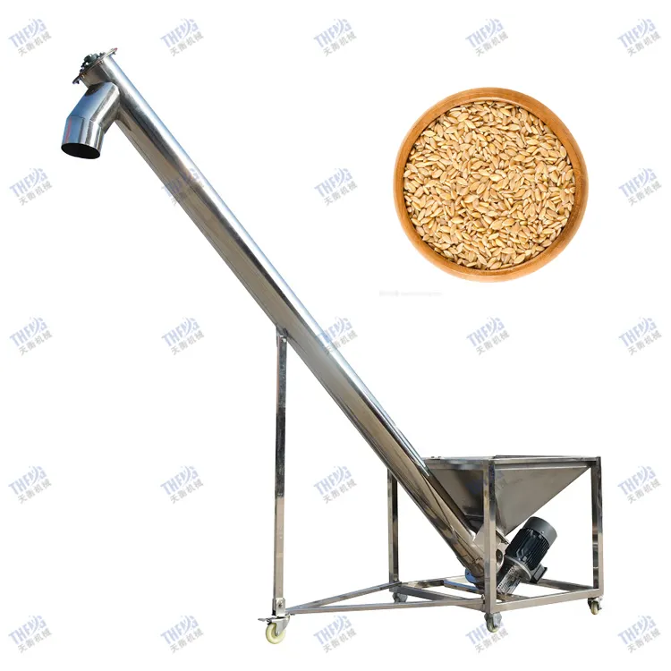 pellet flexible screw auger conveyor screw conveyor spiral bending? screw auger feeder conveyor with hopper