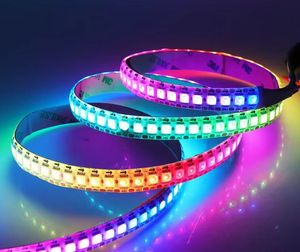 WS2812b 144Pixels 1-<strong>5M</strong> Individually Addressable <strong>LED</strong> Pixel Strip Programmable Full Color SMD 5050 <strong>RGB</strong> Flexible Strip Light - Product Image 1