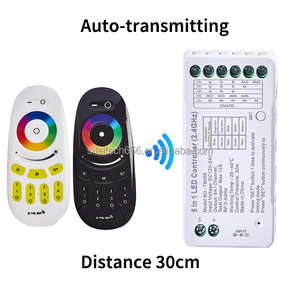 2.4GHz WiFi PWM 5 in 1 LEDコントローラTuya Smart APP調光RGB RGBW RGBCCT LEDストリップ6Aリモコン - Product Image 3