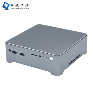 YENTEKミニデスクトップコンピューターInteli3 i5 i7第10世代J1900 5205U win10 linux DDR4 SSD 2 LAN 2RS232産業用ファンレスミニPC - Product Image 2
