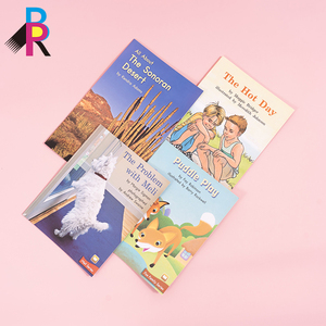 หนังสือนิทานสำหรับเด็กบริการพิมพ์ลายสมุดกิจกรรมสำหรับเด็กปกแข็งทำจากกระดาษแข็งบรรจุภัณฑ์แบบเย็บติด - Product Image 1