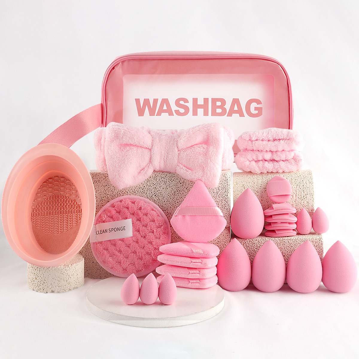 26 piece set-pink
