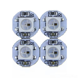 4-контактный WS2812B WS2812 светодиодный чип и радиатор платы 5050 RGB WS2811 IC SK6812 встроенный RGBW светодиодный чип DC5V - Product Image 1