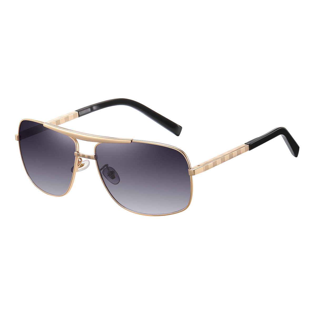 C1.Gold Blk Frame Grad Purple Lens
