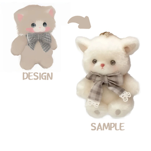 Özel peluş anahtarlık düşük adedi Minimum sipariş 50 Plushie anahtarlık özel - Product Image 3