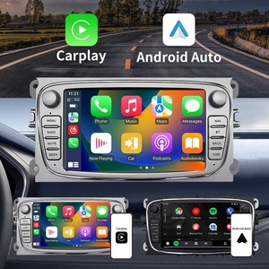 Ford Focus Mondeo C Max Galaxy için All-in-One sistemi büyük pano navigasyon ekran dikiz kamera 1 yıl 4GB Carplay kaçış - Product Image 2
