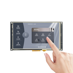 شاشة لمس SANYI مقاس 7 بوصات بدقة 800*480، وحدة <span class=keywords><strong>LCD</strong></span> ذكية بـ16.7 مليون لون مع عرض UART - Product Image 2