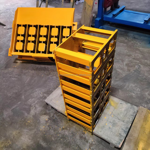 Adoquines de ladrillo entrelazados, bloques de hormigón perforados, fábrica, máquina para bloques de construcción - Product Image 6