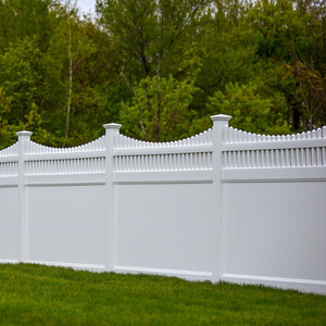 Vinyl <strong>Fence</strong> <strong>8</strong> Ft X <strong>6</strong> Ft Cheap Post Black Garden Buildings Fencing Trellis &amp; Gates White Plastic Vinyl PVC Picket Yard <strong>Fence</strong>