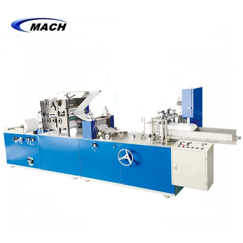 Máquina automática para hacer pañuelos de papel con impresión a Color