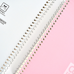 Cuaderno A5 antibacteriano ecológico, 80 hojas con lazo para bolígrafo, Impresión de logotipo personalizado para escuela, oficina y uso doméstico - Product Image 6