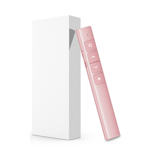 2023 heißer Verkauf leistungs starke hellrote Clicker Zeiger Stift Fernbedienung profession elle USB wiederauf ladbare Stift Moderator Zeiger Stift - Product Image 5