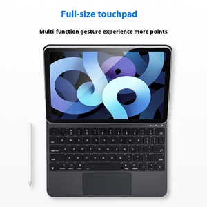 适用于Ipad Pro 11英寸 (2018和2020) 和Air4 10.9英寸的78键便携式Rgb背光魔术蓝牙虚拟键盘外壳 - Product Image 4