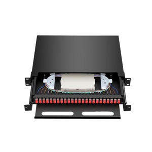 4 + 1CH 16CH 8 + 1CH Óptico DWDM Tipo de cajón Panel de conexión DWDM 100GHz (0.8nm) 1u Rack DWDM Panel de conexión - Product Image 3