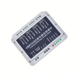 2 4 8 16 canali RS485 modulo di controllo relè di comunicazione intelligente domotica monitoraggio e gestione DC