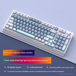 HJSDZHI H98三色机械键盘无线2.4G蓝牙三模DIY键盘 - Product Image 5