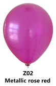 Rojo Rosa Metálico
