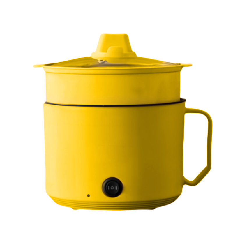 Yellow-PP Steamer(Non-stick/Stainless steel inner pot)
