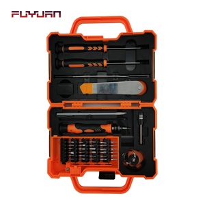 FLYJAN多機能電気ハンドツールキット47個入り1ボックスCR-V精密メンテナンス用ハンドツールセット - Product Image 2