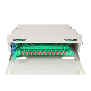 Marco de distribución óptico simplex FC SC Montado en Rack de 48 núcleos Panel de conexión ODF - Product Image 2