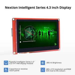 Nuovo modulo schermo Touch LCD con capacità seriale intelligente Nextion 4.3 "NX4827P043-011C TFT HMI
