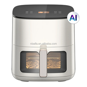 Aifa 5 ~ 8 л Smart AI air Fryer De 8 л с TFT цветным экраном Цифровая воздушная фритюрница 8 литров с окном с камерой внутри - Product Image 1