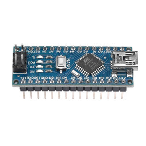 Placa de desarrollo PCB mejorada/MINI USB Nano V3.0 Atmel ATMEGA328P-AU CH340 5V, microcontrolador, Pin de soldadura para Arduino