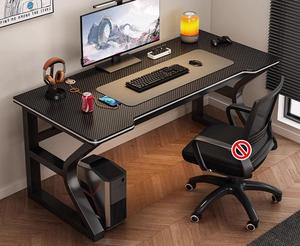 Moderno semplice scrivania per Computer a casa con libreria funzione di stoccaggio per studio ufficio camera da letto elettronica da competizione sedia da tavolo Set - Product Image 5