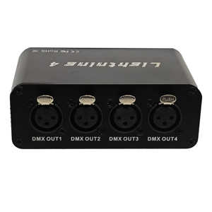 RJ45 до 4 xlr M/F Trans Audio/DMX в Netstream 4-канальный XLR NetStream Extender - Product Image 4