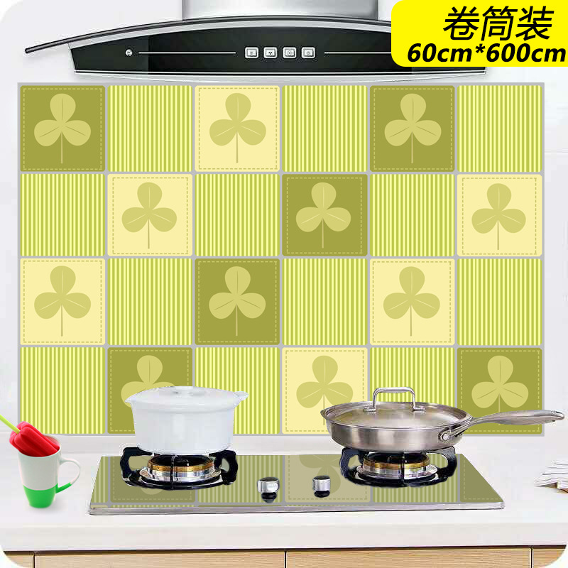 Rollo de trébol verde brillante (60cm*600cm)