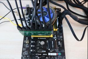 <strong>1</strong> to <strong>8</strong> PCIe Graphics Card Extension Cord PCI-E 16X turn <strong>8</strong> Port USB3.0 PCIE Expansion Cards Riser Card - Product Image 2