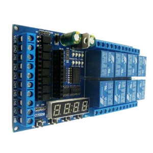 IO22D04 DC 12V 8 Channel Pro mini PLC Board Relay Shield Module for <strong>Arduino</strong> Multifunction <strong>Delay</strong> Timer Switch Board - Product Image 4