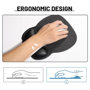 Four-Sided Projectile Sponges Base PORON Reduced Fringe Gaming <strong>Mouse</strong> Pad Memory Foam <strong>Mouse</strong> Pad <strong>Computer</strong> Accessories for Office - Product Image 3