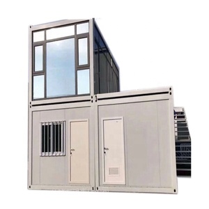 Contenedor Modular para trabajo en el hogar, casa de contenedor de 20 pies, para trabajo en el dormitorio o la oficina