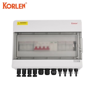 KorlenカスタマイズKNPV4-1-10 1000V DCソーラー4入力1出力PVコンバイナーボックスヒューズサージ保護4シリーズジャンクションボックス - Product Image 1