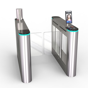 Eingang automatische Sicherheit kleine Schaukel Drehkreuz Barriere schnelle Geschwindigkeit Tor Schwenk barriere QR-Code Drehkreuz mit Zugangs kontrolle - Product Image 2