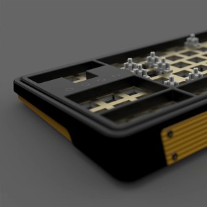 Hot Selling Custom Cnc Bearbeitung Tastatur platte Diy Mechanische Tastatur Fall Tastatur Eloxiertes Aluminium Kleine Bestellungen akzeptiert - Product Image 2