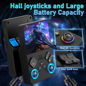 G-01 1Ye มินิเกมคอนโซลมือถือ3.5นิ้วย้อนยุคหน้าจอคลาสสิกเครื่องเล่นวิดีโอ63.5GB คล้ายกับ PS1