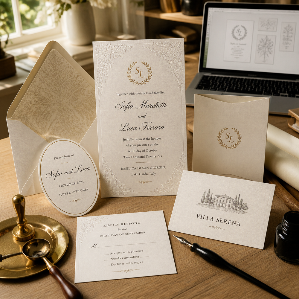 Custom Wedding Stationery