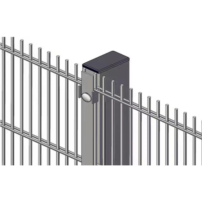Prezzo a buon mercato australia anello ornamentale loop bilaterale doppia rete metallica recinzioni grate per aste