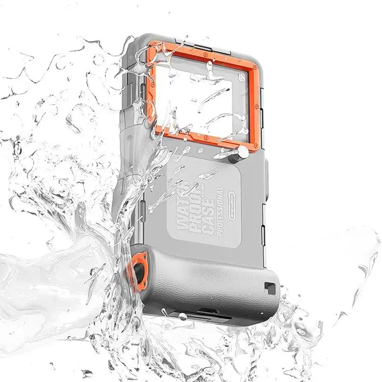 새로운 색상 15 미터 다이빙 범용 방수 전화 커버 케이스 아이폰 끈 무료 끈