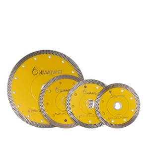 Gerçek fiyat yüksek kaliteli 4.5 inç süper ince elmas Turbo bıçak kesme diski için porselen karo seramik elmas disk - Product Image 1