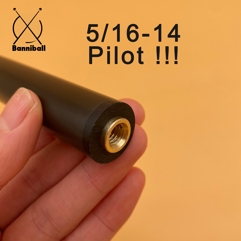 5/16*14 Pilote - Collier Noir