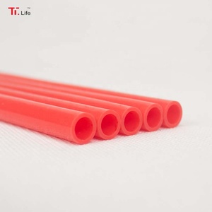 热销可重复使用的经典硅胶果汁吸管宽直径可折叠吸管 - Product Image 5