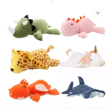 Venta Al Por Mayor de peluche de juguete Peluches Al Por Mayor de peluche de dinosaurio ponderado Animal de peluche de juguete-comprar ponderado de peluche Animal ponderado Dino