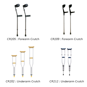 Ca237 Nhôm Trọng Lượng Nhẹ Quad Mía Y Tế Đi Bộ Stick Nạng Với Nhựa Xử Lý Cho Người Cao Tuổi - Product Image 4