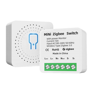 Tuya 16A2ウェイタイミングZigbeeコントローラースイッチモジュールDIYAPPミニスマートジグビースイッチforAlexa Google Home - Product Image 1
