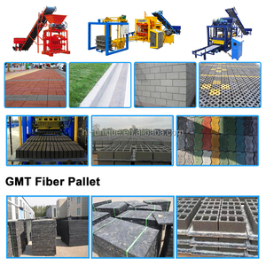 Pavimentadora hidráulica de Color sólido completamente automática, máquina para fabricar bloques de hormigón de cemento hueco para edificios entrelazados - Product Image 6