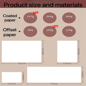Custom Printed Offset Cosmetics Flyer Leaflet Instruction <strong>Booklet</strong> for Food Paper Packaging with Custom Logo - Product Image 4