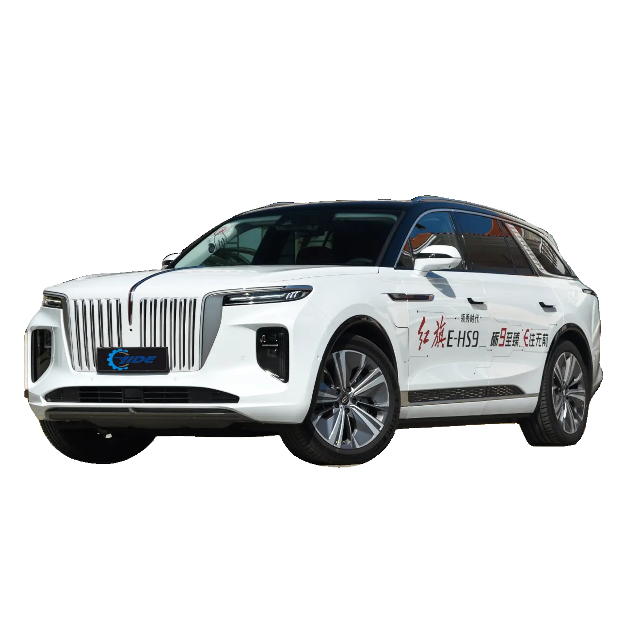 Hongqi-Coches eléctricos puros EV, vehículo de nueva energía, SUV grande de 5 puertas, 4 asientos, 6 asientos, 7 asientos, doble motor, coche urbano Inteligente 4WD